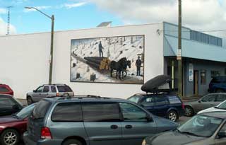 Bancroft Forestry mural - 2011